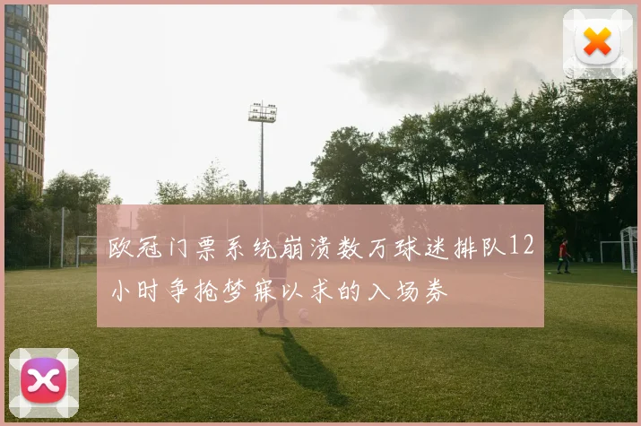 欧冠门票系统崩溃数万球迷排队12小时争抢梦寐以求的入场券